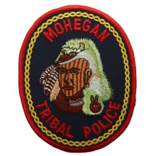 United States Mohegan Tribal Police Cloth Patch Badge