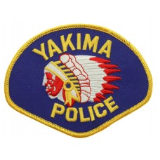 United States Yakima Police Cloth Patch Badge