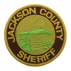 United States Jackson County Sheriff Cloth Patch Badge