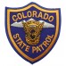 United States Colorado State Patrol Cloth Patch Badge
