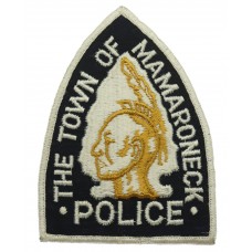 United States The Town of Mamaroneck Police Cloth Patch Badge