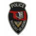 United States Waukomis Oklahoma Police Cloth Patch Badge