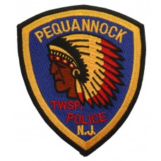 United States Pequannock TWSP. Police N.J. Cloth Patch Badge