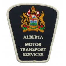 Canadian Alberta Motor Transport Services Cloth Patch Badge