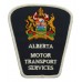 Canadian Alberta Motor Transport Services Cloth Patch Badge
