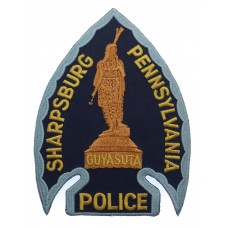 United States Sharpsburg Pennsylvania Police Cloth Patch Badge