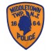 United States Middletown TWP. N.J. Police Cloth Patch Badge