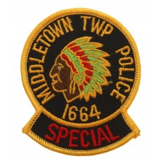 United States Middletown TWP Police Special Cloth Patch Badge