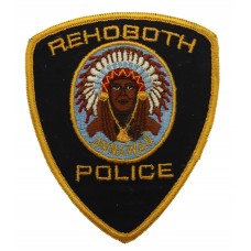 United States Rehoboth Police Cloth Patch Badge