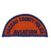 United States Nassau County Police Aviation Cloth Patch Badge