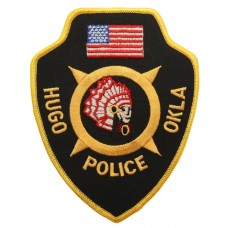 United States Hugo Police Cloth Patch Badge
