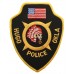 United States Hugo Police Cloth Patch Badge