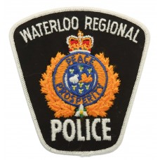 Canadian Waterloo Regional Police Cloth Patch Badge