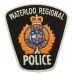 Canadian Waterloo Regional Police Cloth Patch Badge