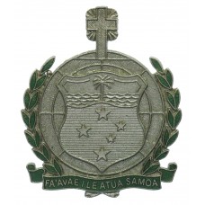 Samoa Police Enamelled Cap Badge