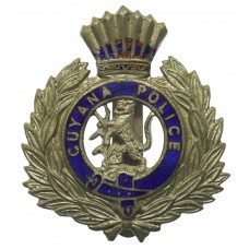 Guyana Police Enamelled Cap Badge