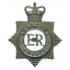 Bermuda Police Cap Badge - Queen's Crown