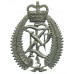 New Zealand Police Chrome Helmet Plate - Queen's Crown