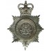 Nottinghamshire Combined Constabulary Helmet Plate - Queen's Crown