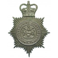 Nottinghamshire Constabulary Helmet Plate - Queen's Crown