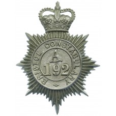 Bristol Constabulary Helmet Plate - Queen's Crown (A 192)