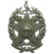 Leeds City Police Chrome Helmet Plate