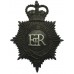 Hertfordshire Constabulary Night Helmet Plate - Queen's Crown