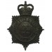 Manchester & Salford Police Night Helmet Plate - Queen's Crown