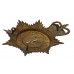Isle of Ely Constabulary Black Helmet Plate - Queen's Crown