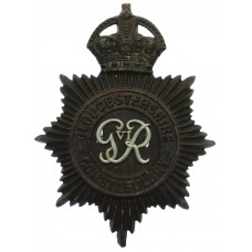 George VI Gloucestershire Constabulary Helmet Plate