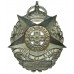 Australian Victoria Police Force Numbered Cap Badge - King's Crown
