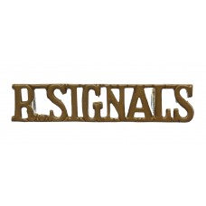 Royal Corps of Signals (R.SIGNALS) Shoulder Title