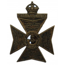 King's Royal Rifle Corps (K.R.R.C.) Cap Badge - King's Crown