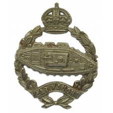 Royal Tank Regiment Cap Badge - King's Crown