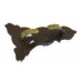 Pioneer Corps WW2 Plastic Economy Cap Badge