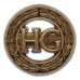 Home Guard WW2 Plastic Economy Cap Badge