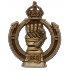 Royal Armoured Corps (R.A.C.) WW2 Plastic Economy Cap Badge