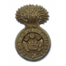 Royal Welch Fusiliers WW2 Plastic Economy Cap Badge