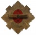 Royal Scots WW2 Plastic Economy Cap Badge