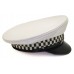 Metropolitan Police Traffic Officer's White Peaked Cap 