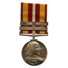Voluntary Medical Service Medal with 2 Bars - Mrs May V. Chapman