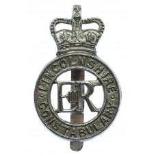 Lincolnshire Constabulary Cap Badge - Queen's Crown