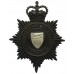 Leicestershire and Rutland Constabulary Night Helmet Plate - Queen's Crown