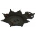 Lincolnshire Constabulary Night Helmet Plate - King's Crown