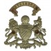 Manchester City Police White Metal Coat of Arms Helmet Plate 