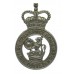 British Transport Commission (B.T.C.) Police Cap Badge - Queen's Crown