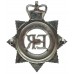 Metropolitan Police Chrome Star Cap Badge - Queen's Crown