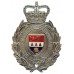 West Mercia Constabulary Enamelled Helmet Plate - Queen's Crown