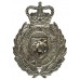 West Mercia Constabulary Enamelled Helmet Plate - Queen's Crown