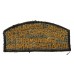Royal Canadian Mounted Police (R.C.M.P.) Gendarmerie Royale du Canada Cloth Shoulder Title Patch